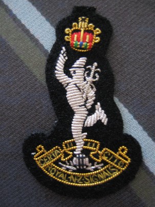 At first sight this Officer's Bullion beret badge of the Royal New